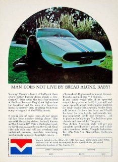 1970 Ad Voegele Amante GT Sports Car Auto Body Kit 858 Aldo Ave Santa Clara CA   Original Print Ad  