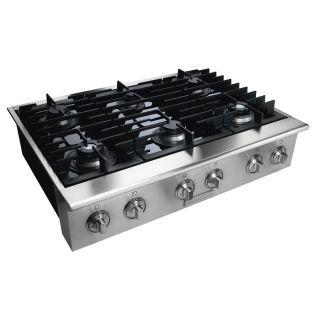 Electrolux ICON 36 in 6 Burner Gas Cooktop (Stainless)