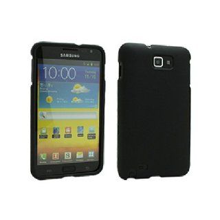 Black Hard Snap On Cover Case for Samsung Galaxy Note N7000 SGH I717 SGH T879 Cell Phones & Accessories