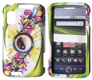 Green Leaves Motorola Atrix 4G MB860 AT&T Case Cover Hard Phone Case Snap on Cover Rubberized Touch Faceplates Cell Phones & Accessories