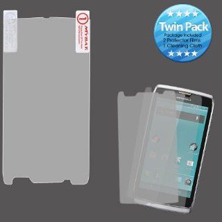 MYBAT MOTXT881LCDSCPRTW LCD Screen Protector for Motorola Electrify 2 XT881   Retail Packaging   Twin Pack Cell Phones & Accessories