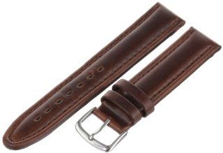 Hadley Roma Men's MSM882RB 180 18 mm Brown Genuine Oil Tan Leather Watch Strap Watches