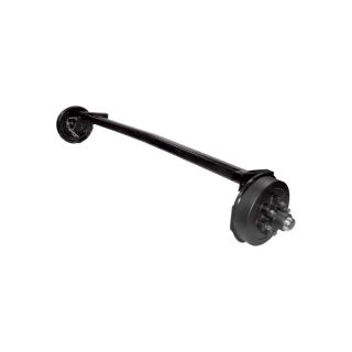 Reliable Rubber Torsion Trailer Axle — 7000-Lb. Capacity, Electric Brakes & Drums, 30° Below Start Angle  Axle Kits