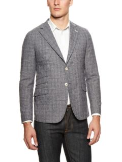 Glen Check 3/2 Roll Blazer by GANT Rugger