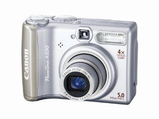Canon PowerShot A530 5MP Digital Camera with 4x Optical Zoom  Point And Shoot Digital Cameras  Camera & Photo