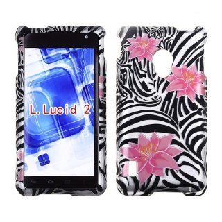 2D Pink Lotus LG Lucid 2 II VS870 Verizon Case Cover Phone Snap on Cover Cases Protector Faceplates Cell Phones & Accessories