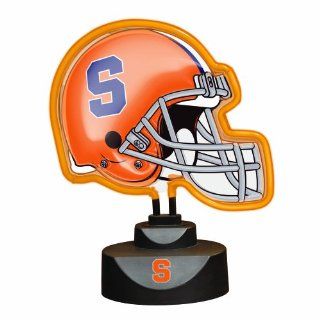 NCAA Syracuse Neon Helmet  Football Helmets  Sports & Outdoors