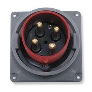 Hubbell HBL420B7W AC Inlet IEC60309 420B7W IEC 309 Pin & Sleeve Inlet   Electric Plugs  