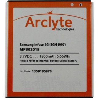 Arclyte Technologies MPB02018 MOBILE PHONE BATTERY   SAMSUNG INFUSE 4G (EB555157VA) Computers & Accessories