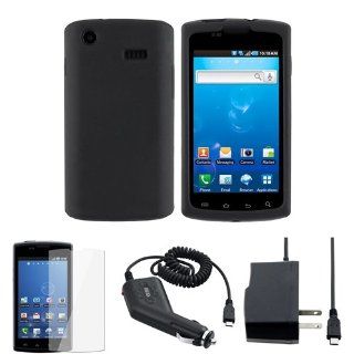CommonByte For Samsung i897 Captivate Gel Case+Home+Car Charger+SP Cell Phones & Accessories
