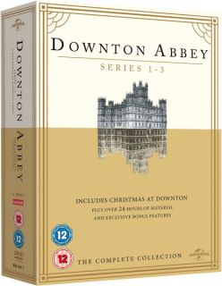 Downton Abbey   Series 1 3 and Christmas Special      DVD