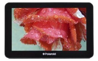 Polaroid PMP700 4 4GB Media Player w/7" Touchscreen (Black)   Store Pictures Play Music & Videos  Players & Accessories