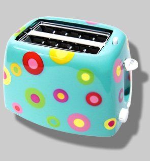 Colorful Dots Toaster by Pylones Paris Kitchen & Dining