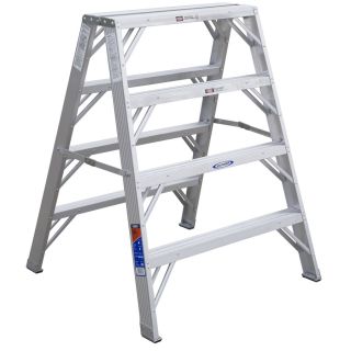 Werner 4 ft Aluminum 300 lb Type IA Twin Step Ladder
