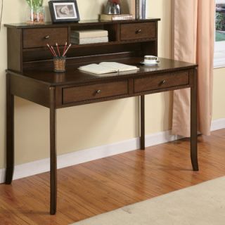 Wildon Home ® 42 Writing Desk with Hutch 800769