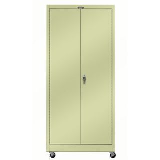 Hallowell 800 Series 36 Mobile Storage Cabinet 815S24MA Color Parchment