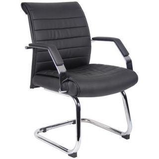 Boss Office Products Guest Chair with Ribbed Back B9449