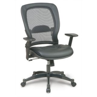 High Point Furniture High Back Leather Executive Chair with Arms 751