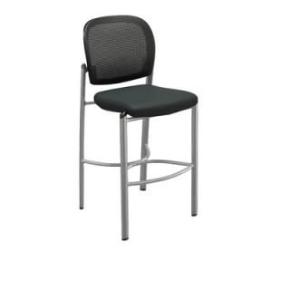 Mayline Valore Bistro Chair (Set of 2) TSS2B Back Mesh Color Black