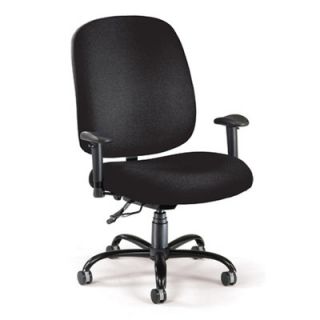 OFM High Back Big and Tall Office Chair with Arms 700 AA6 23 Finish Black