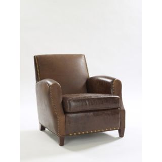 Leathercraft Parisian Leather Chair Parisian Chair   Capri Chocolate/Outback 