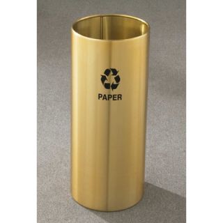 Glaro, Inc. RecyclePro Single Stream Open Top Recycling Receptacle RO 1223 BE
