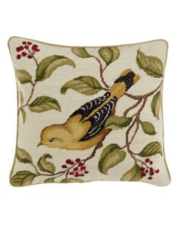 Golden Oriole Pillow, 16Sq.   C & F Enterprises