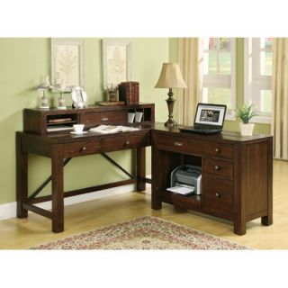 Riverside Furniture Castlewood L Shape Desk Office Suite 33530