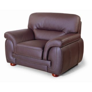 Hokku Designs Sienna Leather Chair Sienna BL Chair / Sienna BR Chair Color B