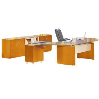 Mayline Napoli L Shape Desk Office Suite NT15CRY / NT15GCH / NT15MAH Finish 