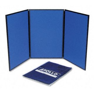 Quartet ShowIt Three Panel Display System with Black PVC Frame QRTSB93513Q
