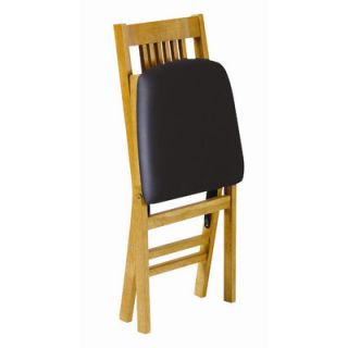 Stakmore True Mission Wood Folding Chair 4533VOAKBLACK