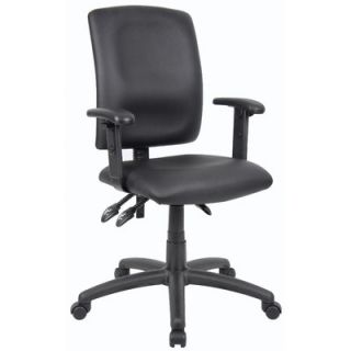 Boss Office Products Budget High Back Task Chair without Arms B3045 Arms Adj