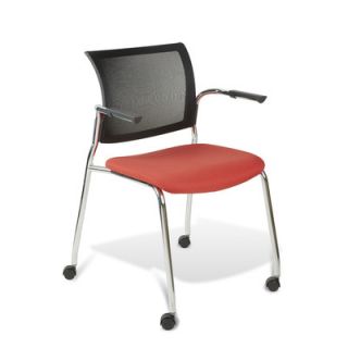 Jesper Office Mesh Stackable Guest and Conference Chair with Castors X5357 / 