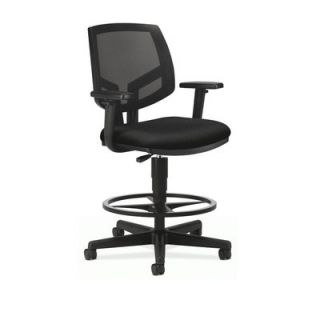 HON Volt   5700 Series Task Stool with Arms HON5715A Color Black