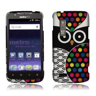 ZTE Anthem 4G N910 Black Owl Rubberized Cover Cell Phones & Accessories