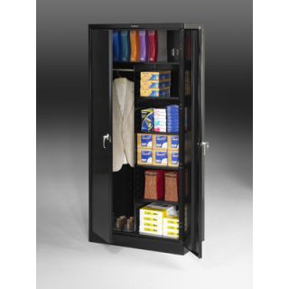 Tennsco Deluxe 36 Combination Cabinet 7814 Color Black
