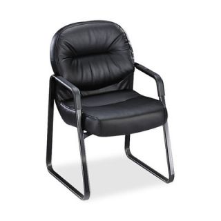 HON Sled Base Office Chair HON2093AB90T Fabric Black