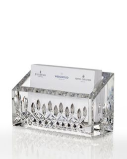 Lismore Business Card Holder   Waterford Crystal