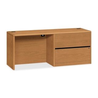 HON 10700 Series Pedenza Credenza 1074 Finish Harvest, Orientation Right