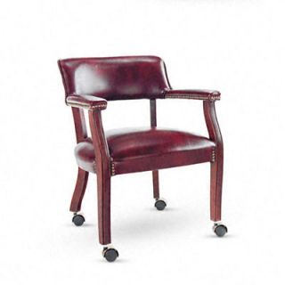 Alera Guest Arm Chair with Casters ALECE43CVY31MY Casters/Glides Included