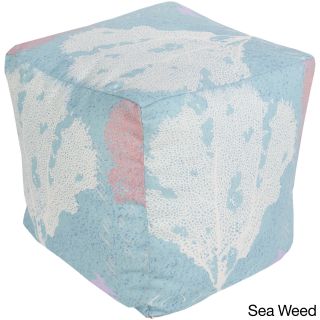 Sea Critters Outdoor/ Indoor Decorative Cube Pouf
