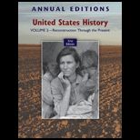United Stat. History Volume II Reconst.  Present