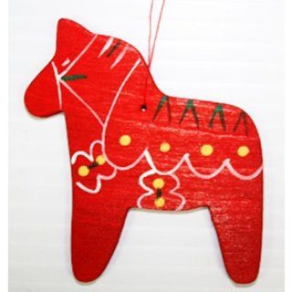 Shop Dalahorse Wooden Ornament at the  Home Dcor Store