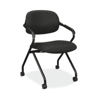 Basyx VL300 Series Nesting Chair BSXVL303MM10T / BSXVL303MM10X Finish Black