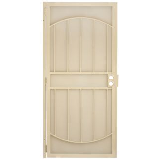 Gatehouse Gibraltar Almond Steel Security Door (Common 36 in x 80 in; Actual 39 in x 81 in)