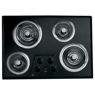 GE Electric Cooktop (Black) (Common 30 in; Actual 30.25 in)