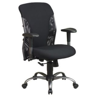 Office Star Mesh Mid Back Office Chair with Arms 7161