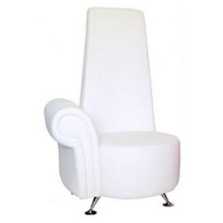 Whiteline Imports Single Armchair Left CL1124P RED / CL1124P WHT Color White