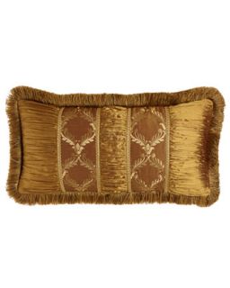 Pieced Pillow w/ Fringe, 12 x 24   Dian Austin Couture Home